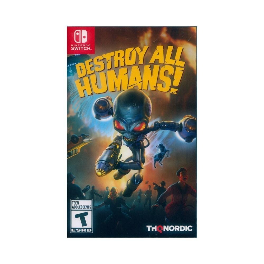 【一起玩】NS Switch 毀滅全人類 中文版 Destroy All Humans-細節圖2