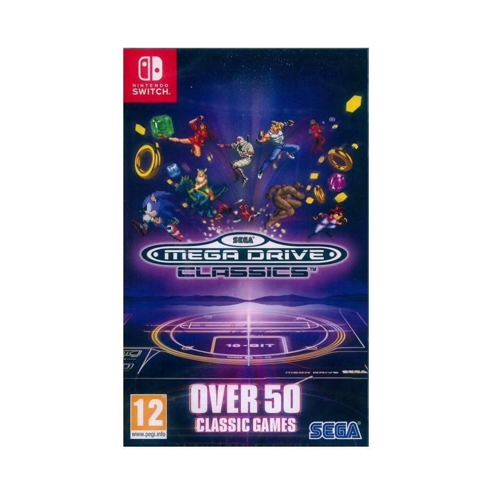 【一起玩】NS Switch SEGA Mega Drive Classics 經典合輯 英文歐版 SEGA-細節圖2