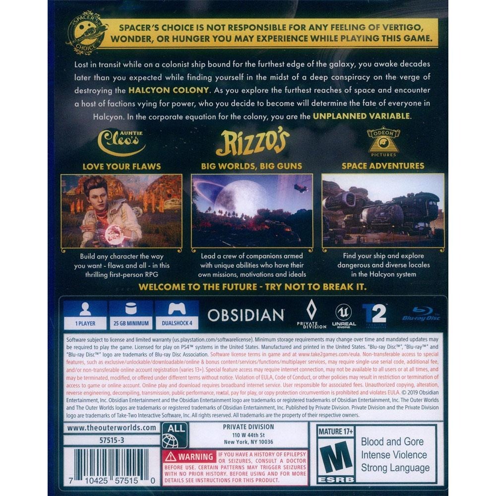 PS4 天外世界 中英日文美版 The Outer Worlds【一起玩】-細節圖3