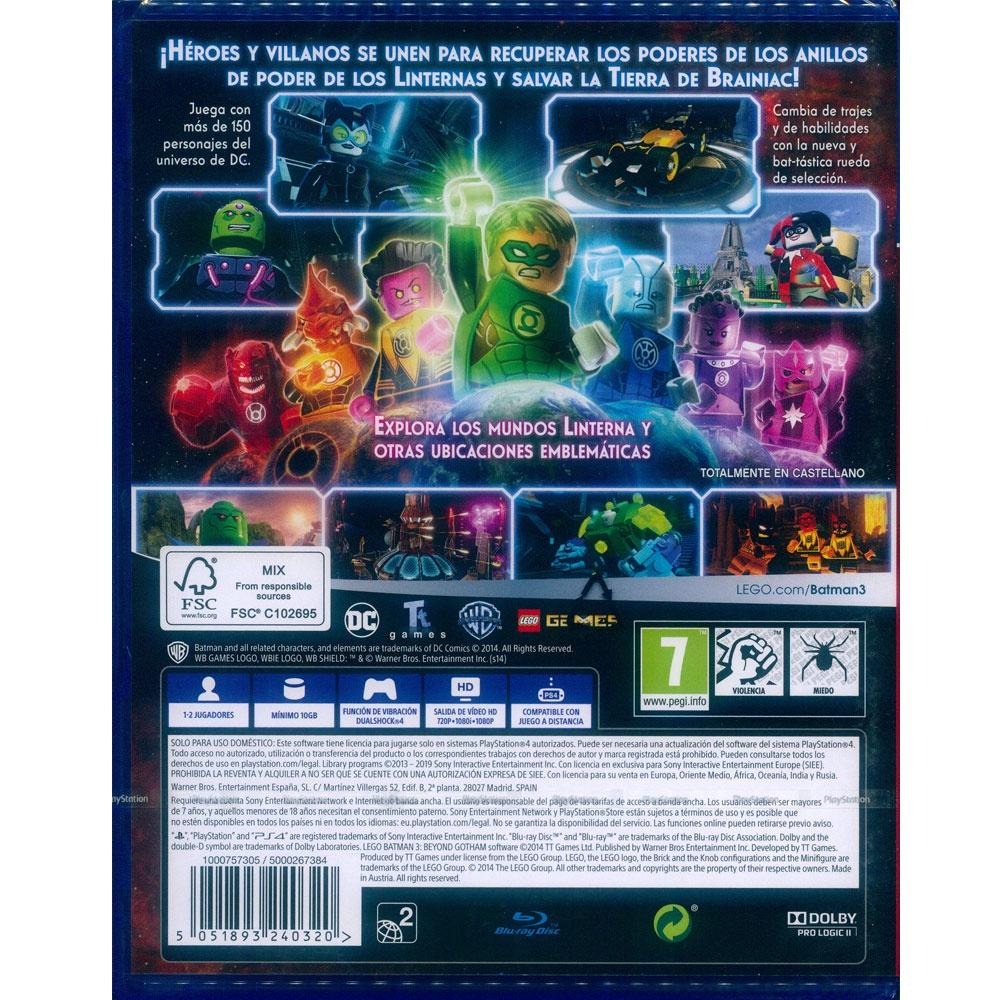 PS4 樂高蝙蝠俠 3：飛越高譚市 英文歐版 附密碼表 LEGO Batman 3 Beyond (一起玩)-細節圖3