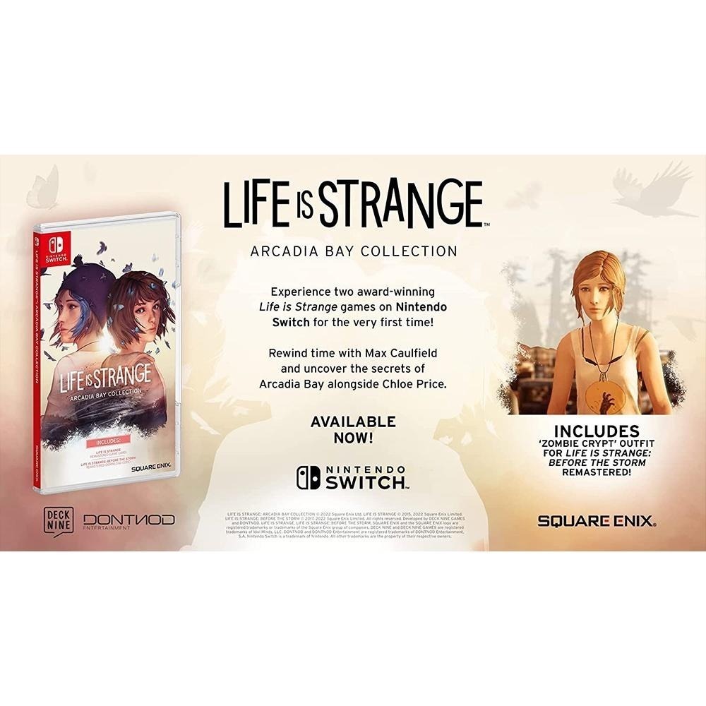 【一起玩】NS Switch 奇異人生重製合輯 中英文歐版 Life is Strange 奇妙人生-細節圖4