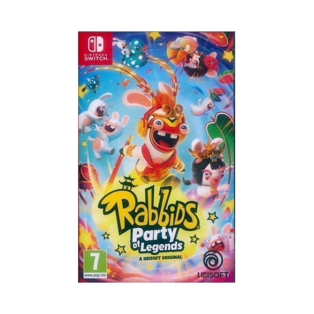 (一起玩) NS SWITCH 瘋狂兔子：傳奇派對 中文版 Rabbids: Party of Legends-細節圖2