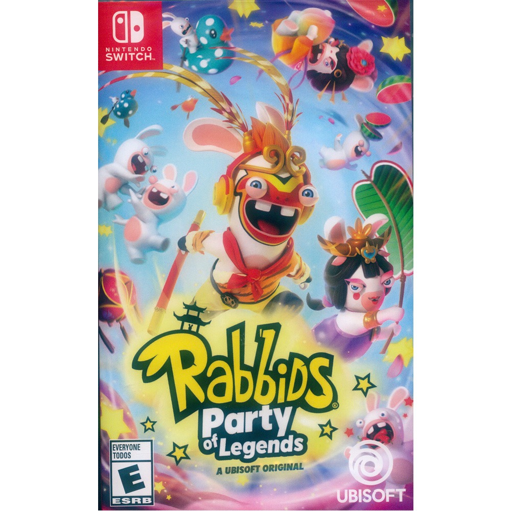 (一起玩) NS SWITCH 瘋狂兔子：傳奇派對 中文版 Rabbids: Party of Legends-規格圖8