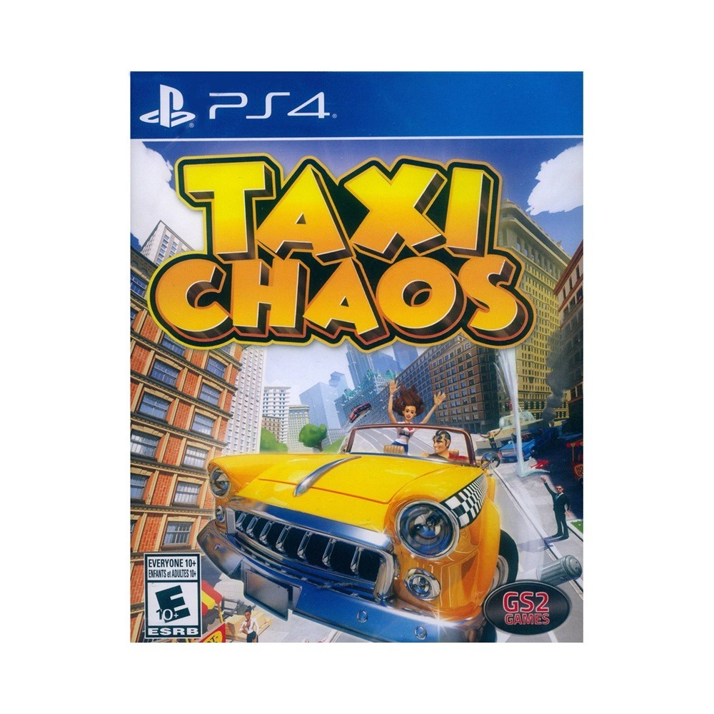 【一起玩】PS4 瘋狂司機 載客狂飛 中英文美版 瘋狂計程車 Taxi Chaos (現貨全新)-細節圖2