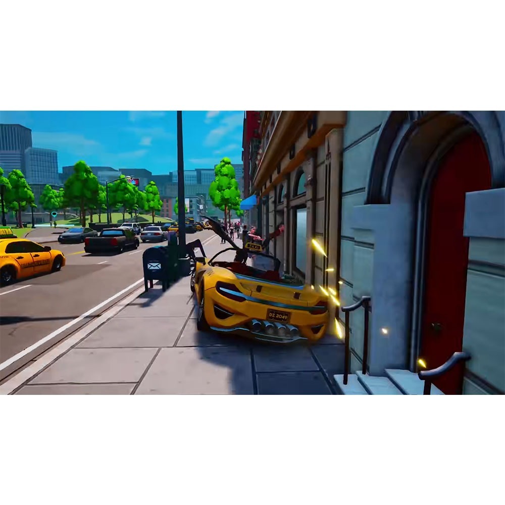 【一起玩】PS4 瘋狂司機 載客狂飛 中英文美版 瘋狂計程車 Taxi Chaos (現貨全新)-細節圖4