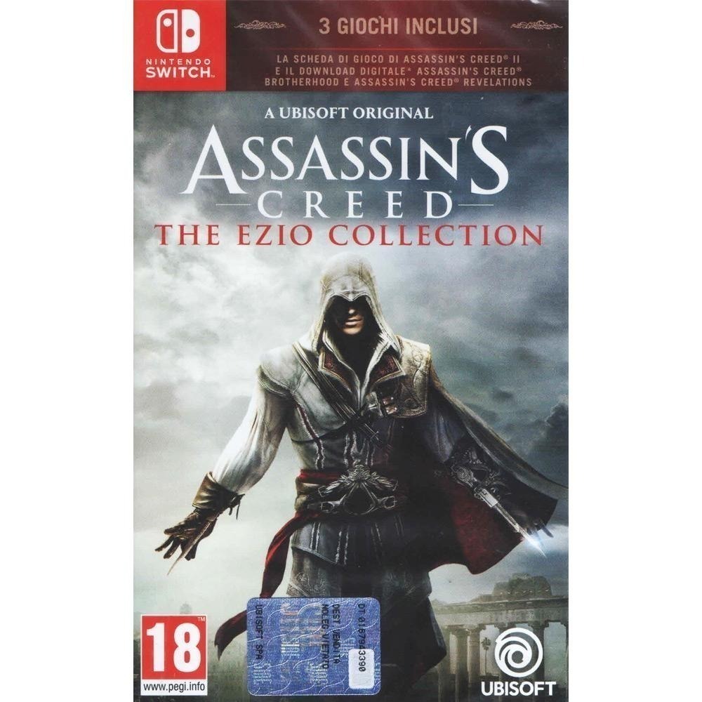 【一起玩】NS Switch 刺客教條 埃齊歐合輯 中文版 刺客教條2+兄弟會+啟示錄 EZIO-細節圖3