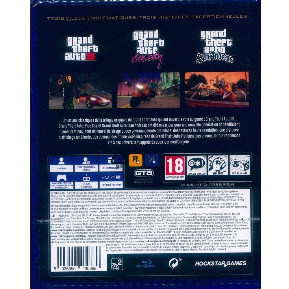PS4 俠盜獵車手：三部曲 最終版 中文版 Grand Theft Auto The Trilogy GTA 【一起玩】-細節圖5