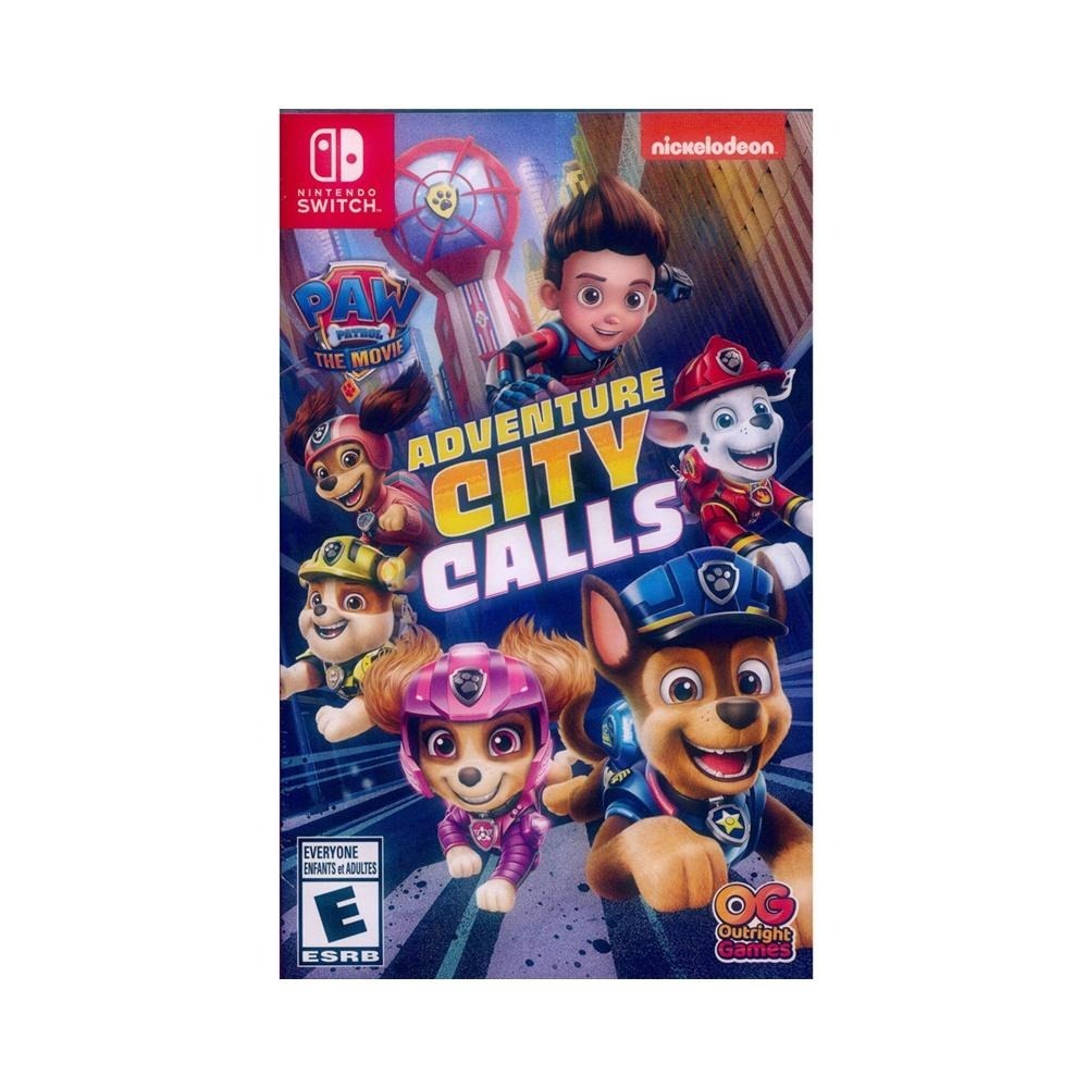 (一起玩)NS SWITCH 汪汪隊立大功：電影版 冒險城的呼喚 英日文美版 PAW Patrol The Movie-細節圖2