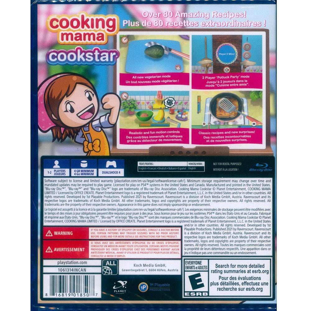 PS4 妙廚老媽 廚藝之星 英文美版 Cooking Mama Cookstar 遊戲片 支援PS5 (一起玩)-細節圖3