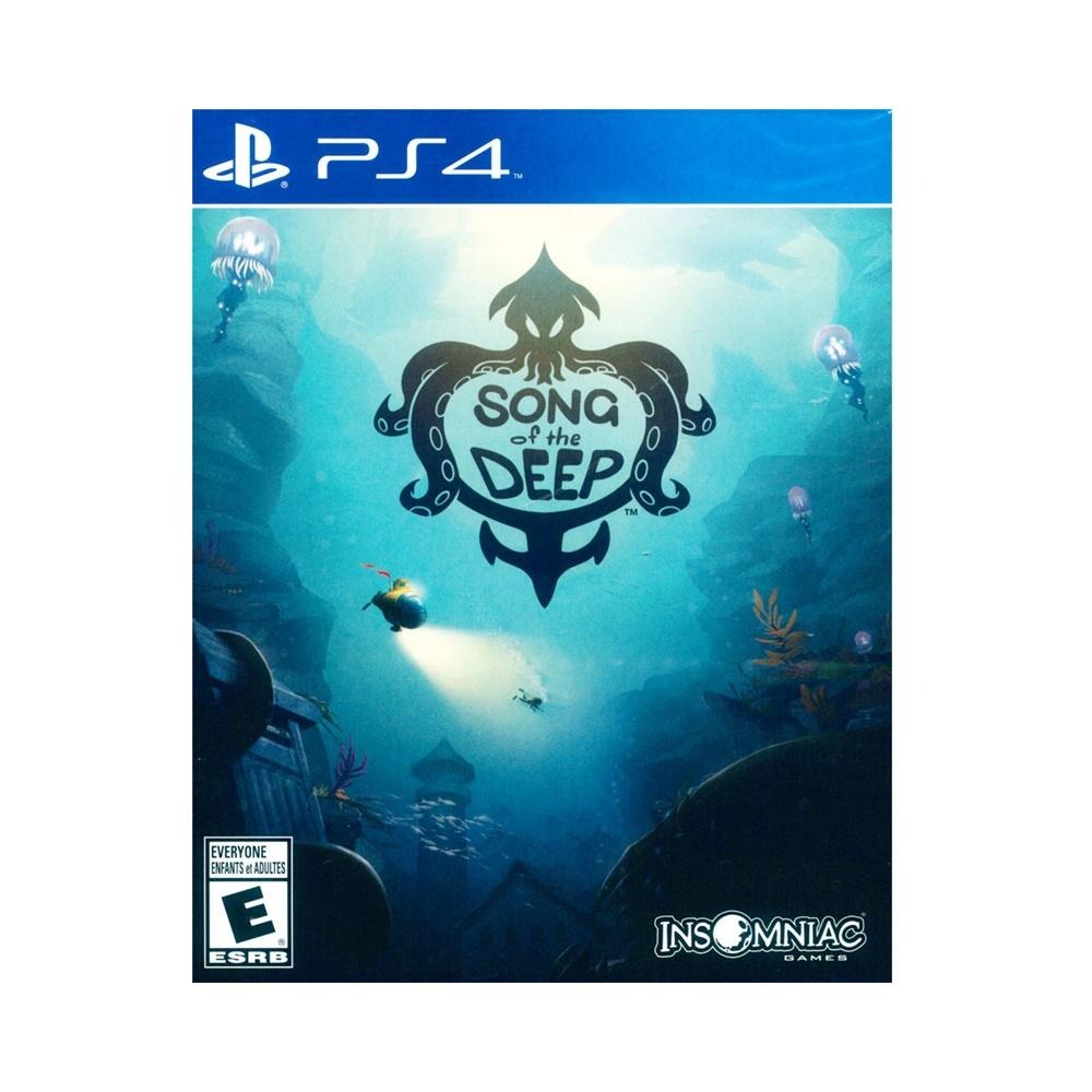 新品瑕疵(透明外封膜破損髒污) PS4 深海之歌 英文美版 Song of the Deep-細節圖2