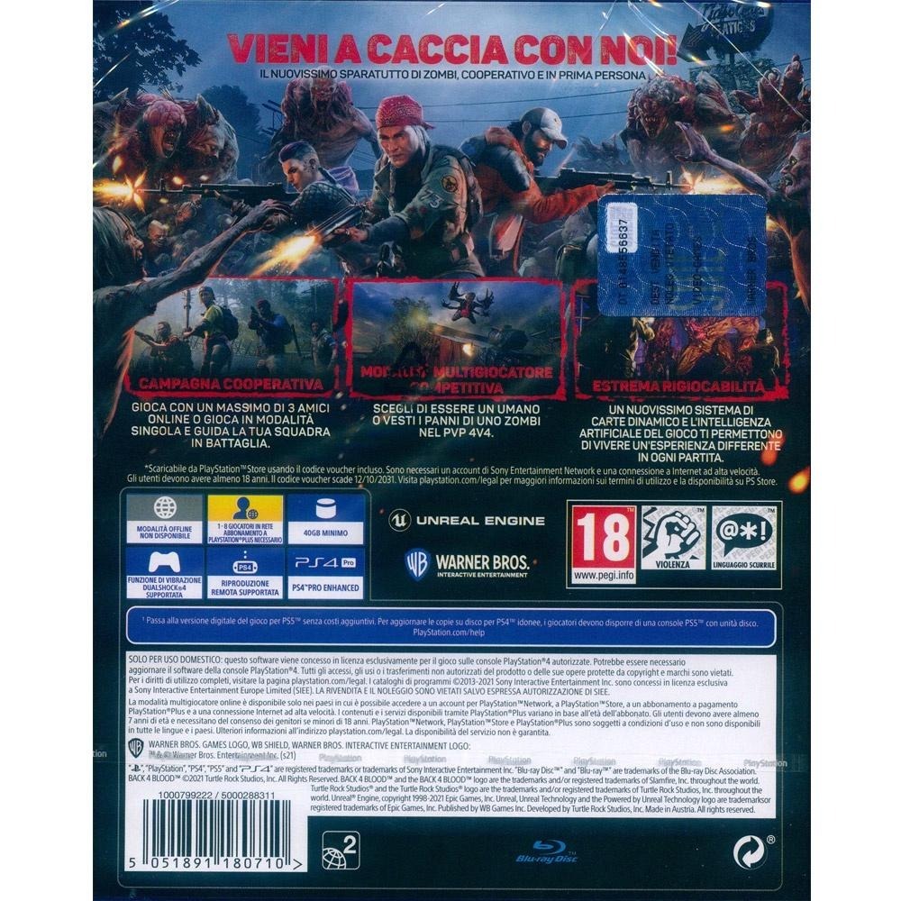 PS4 喋血復仇 中英文歐版 Back 4 Blood 【一起玩】-細節圖3