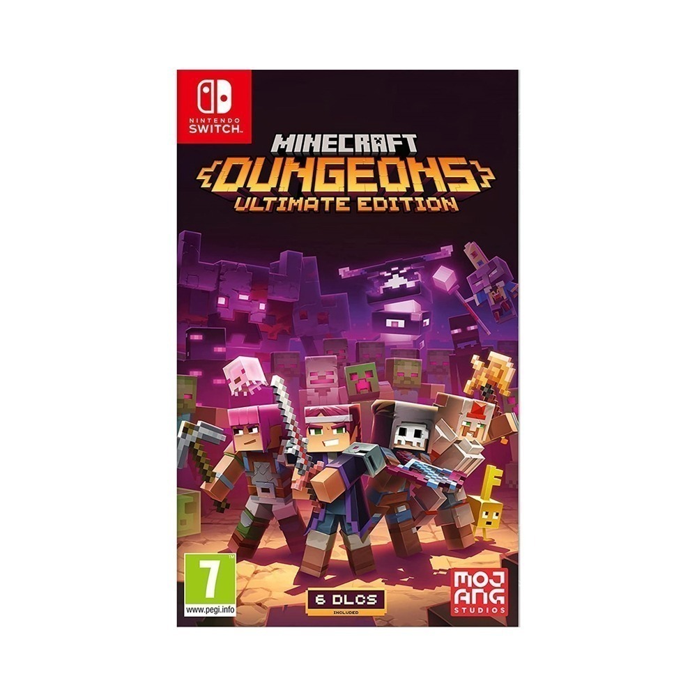 (一起玩) NS SWITCH 我的世界：地下城 終極版 中文版 Minecraft Dungeons 創世神 麥塊-細節圖2