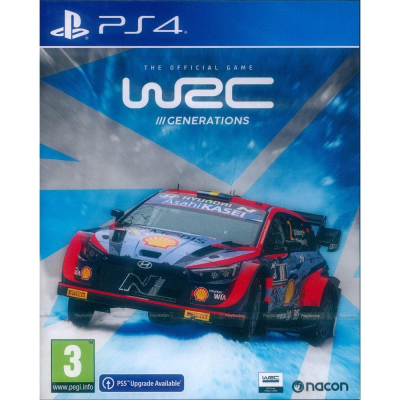 PS4 世界越野冠軍賽 世代 中文歐版 WRC Generations 支援免費升級PS5【一起玩】