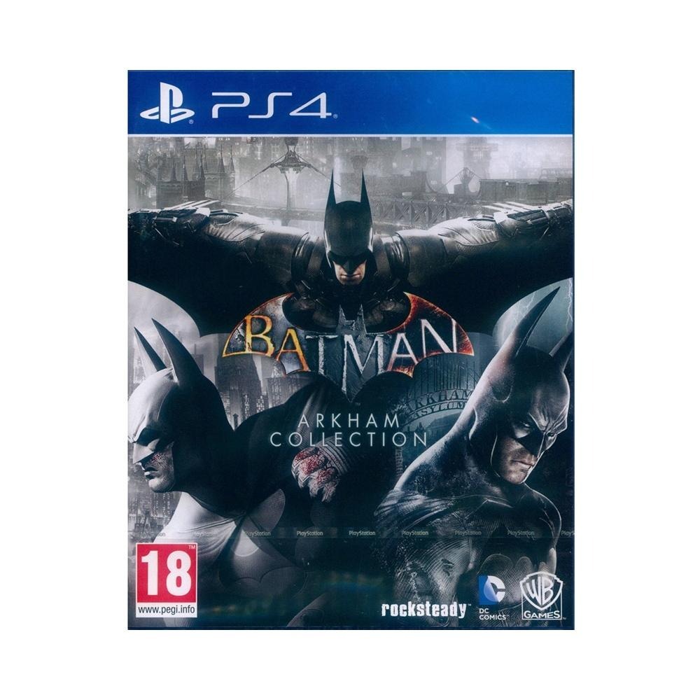 PS4 蝙蝠俠：阿卡漢 三部曲 英文歐版 Batman: Arkham Collection 【一起玩】-細節圖2