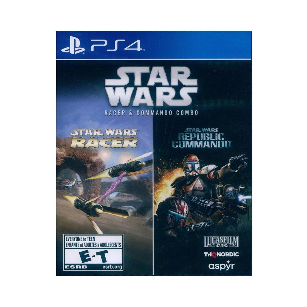 PS4 星際大戰極速飛梭與突擊隊組合 中日英文美版 Star Wars Racer and Commando 【一起玩】-細節圖2