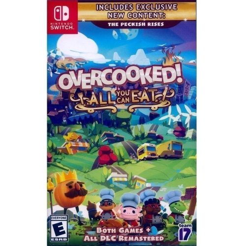 【一起玩】NS Switch 胡鬧廚房！全都好吃 中文版 煮過頭1+2 煮過頭1 煮過頭2 Overcooked