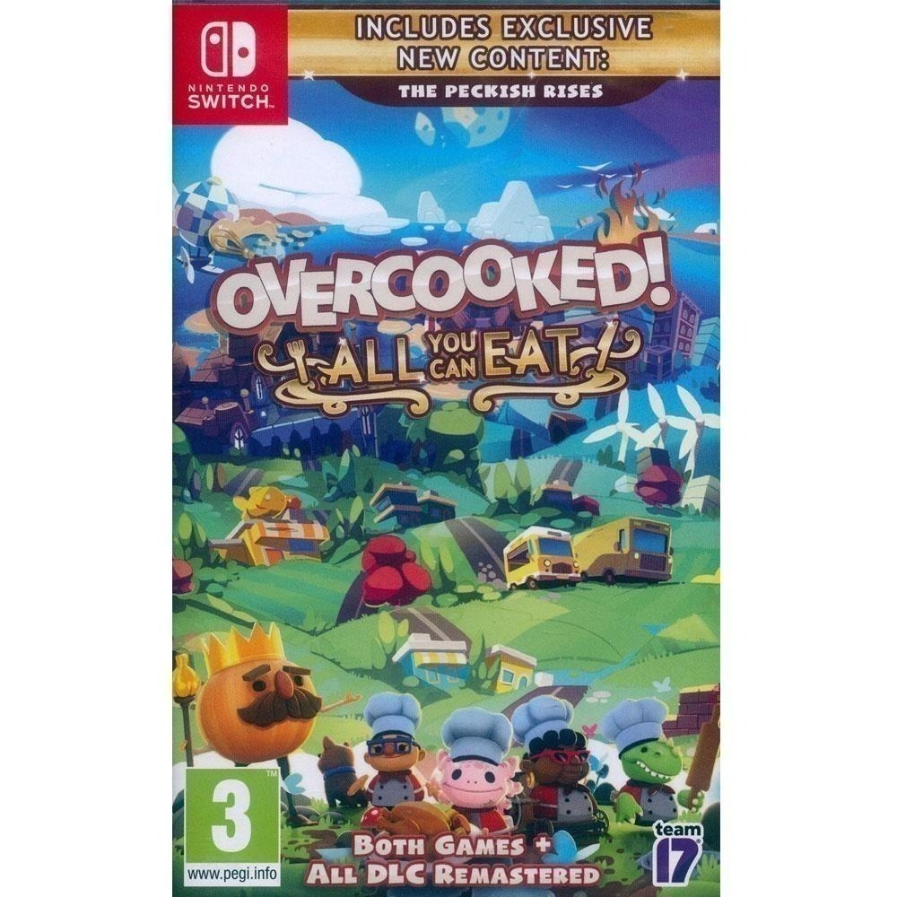 【一起玩】NS Switch 胡鬧廚房！全都好吃 中文版 煮過頭1+2 煮過頭1 煮過頭2 Overcooked-細節圖4