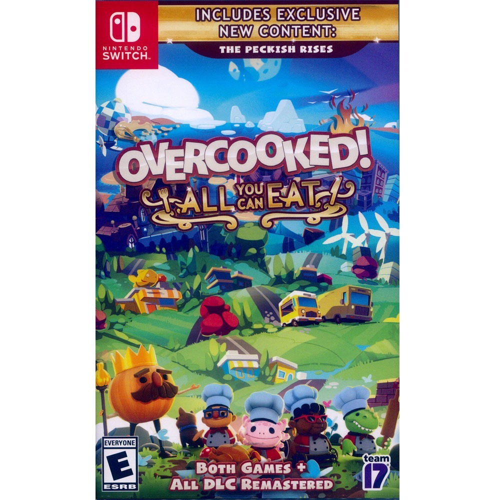 【一起玩】NS Switch 胡鬧廚房！全都好吃 中文版 煮過頭1+2 煮過頭1 煮過頭2 Overcooked-規格圖9