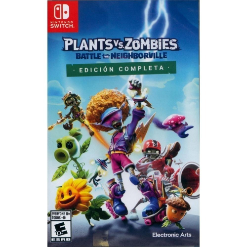 (一起玩) NS SWITCH 植物大戰殭屍：和睦小鎮保衛戰 完整版 中文版 Plants vs. Zombies