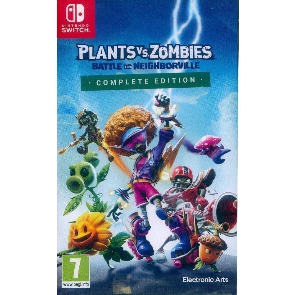(一起玩) NS SWITCH 植物大戰殭屍：和睦小鎮保衛戰 完整版 中文版 Plants vs. Zombies-細節圖3