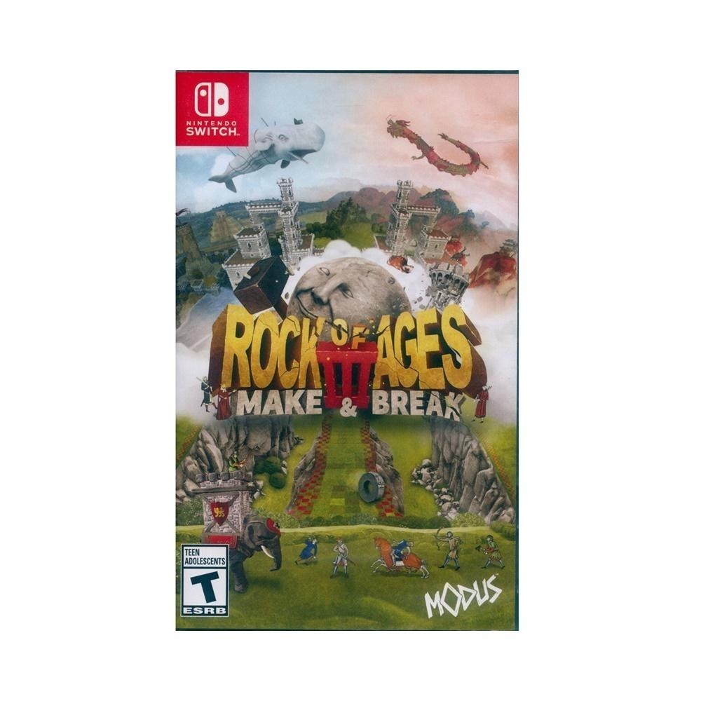 NS SWITCH 世紀之石 3：創造與破壞 中英日文美版 Rock of Ages III: Make-細節圖2