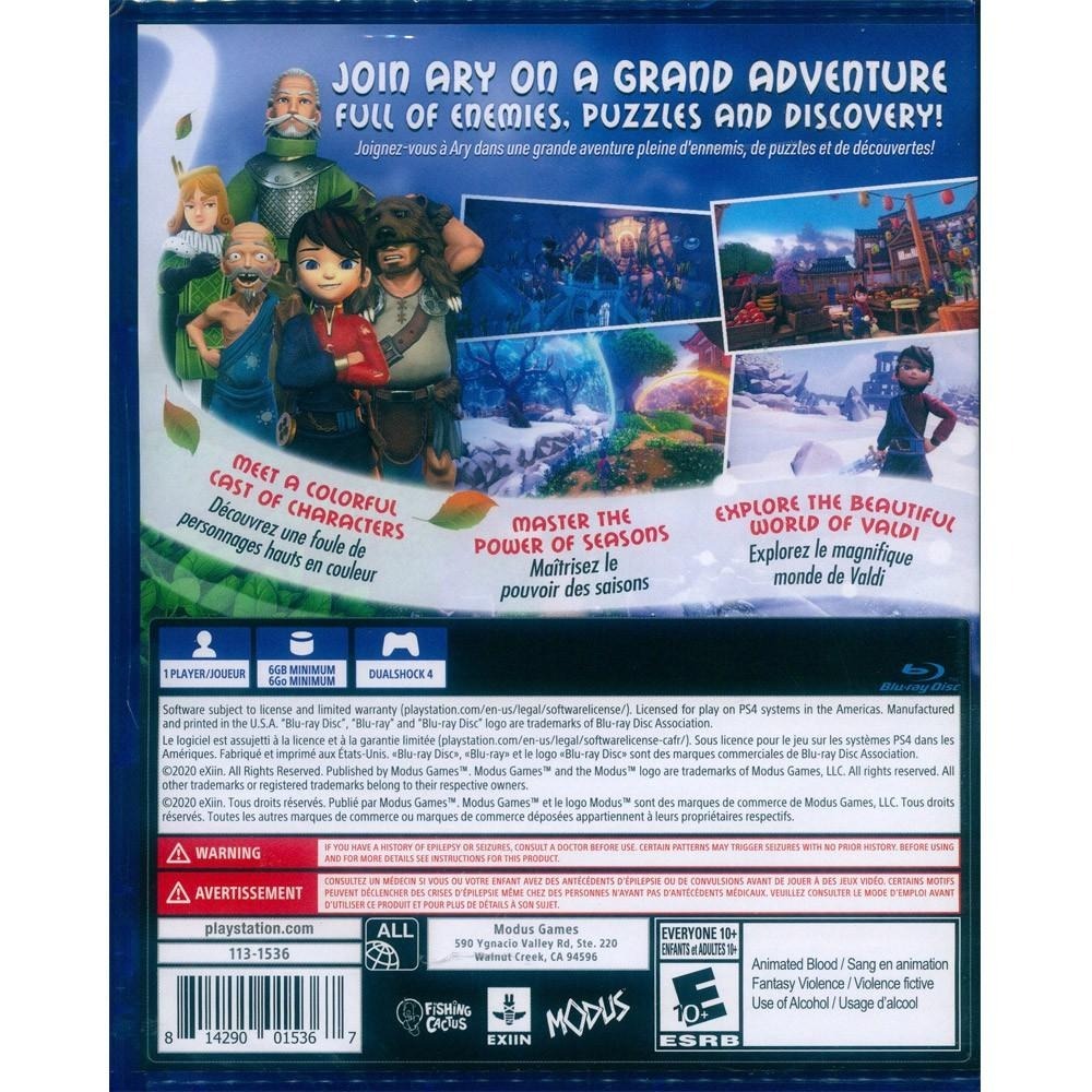 PS4 艾莉與季節的秘密 中英日文美版 Ary and the Secret of Seasons (一起玩)-細節圖3