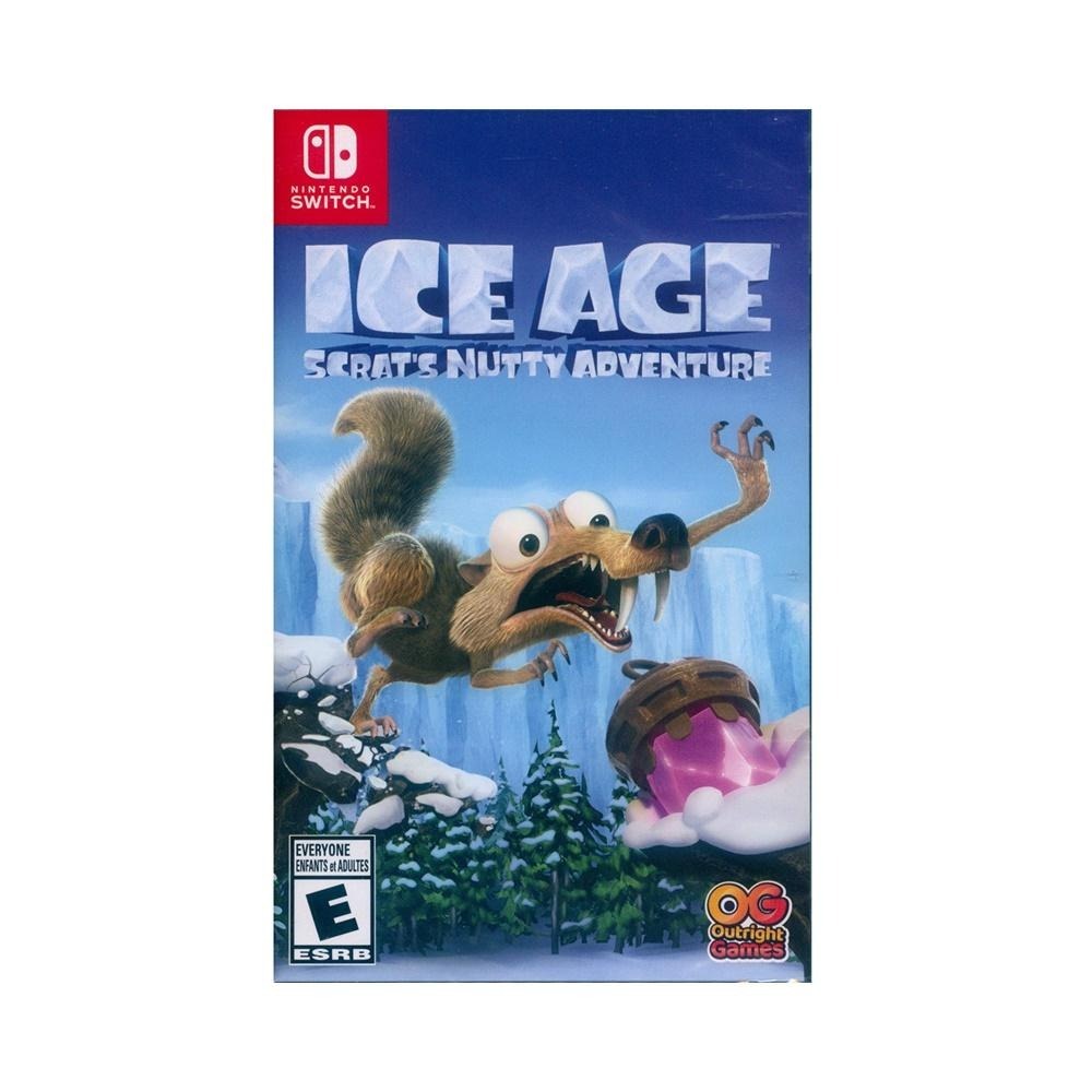 NS SWITCH 冰原歷險記：鼠奎特的堅果冒險 中英日文美版 ICE AGE: Scrat＇s Nutty 【一起玩】-細節圖2