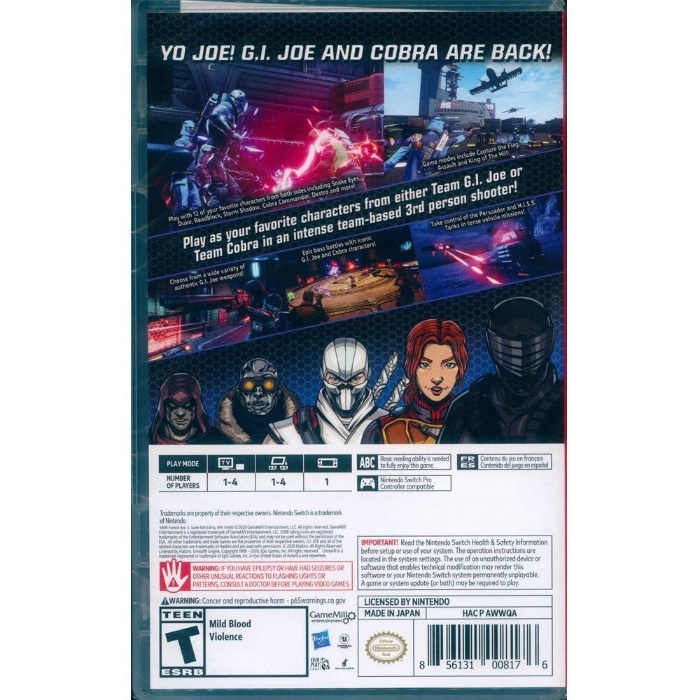 NS SWITCH 特種部隊 封鎖行動 英文美版 Gi Joe Operation Blackout 【一起玩】-細節圖3