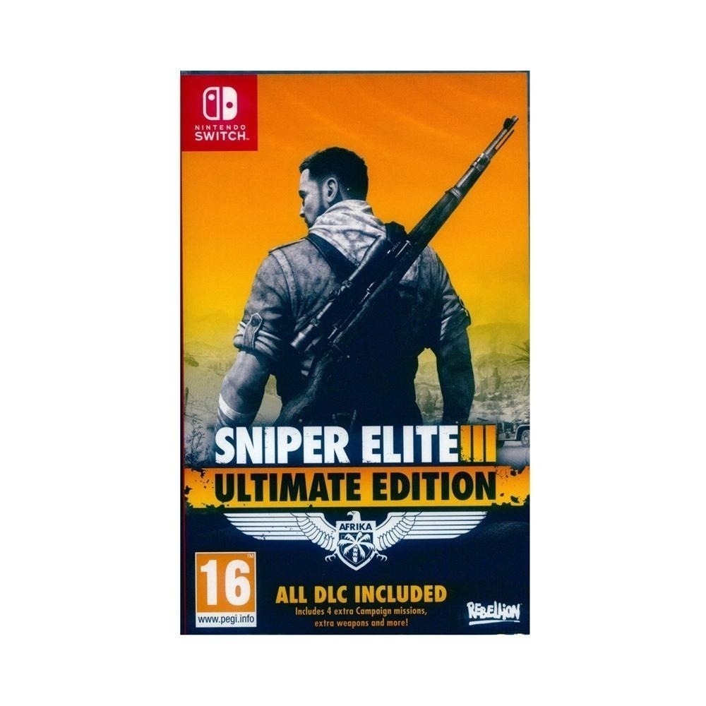 NS Switch 狙擊之神 3 終極版 英文歐版 Sniper Elite III 狙擊精英3【一起玩】(現貨全新)-細節圖2