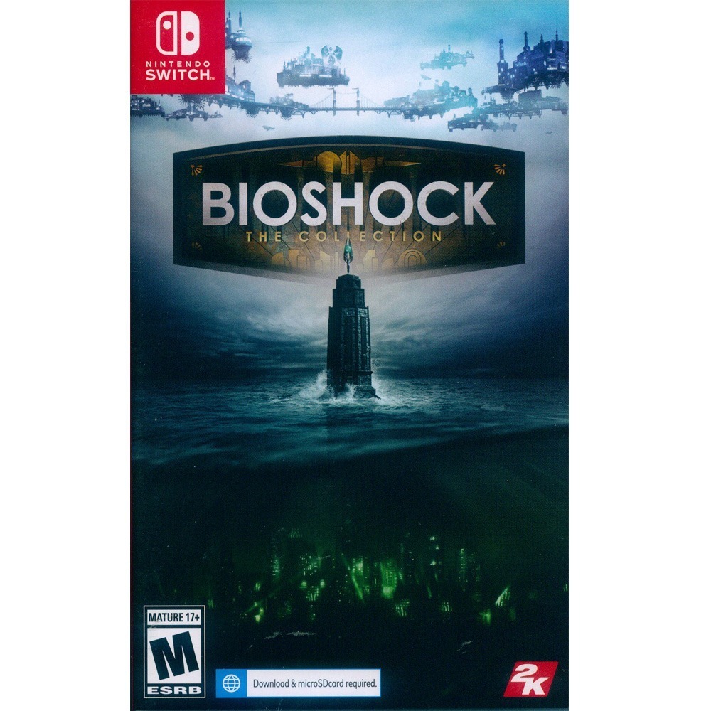 (一起玩) NS SWITCH 生化奇兵合集 中英文美版 BioShock: The Collection-規格圖1