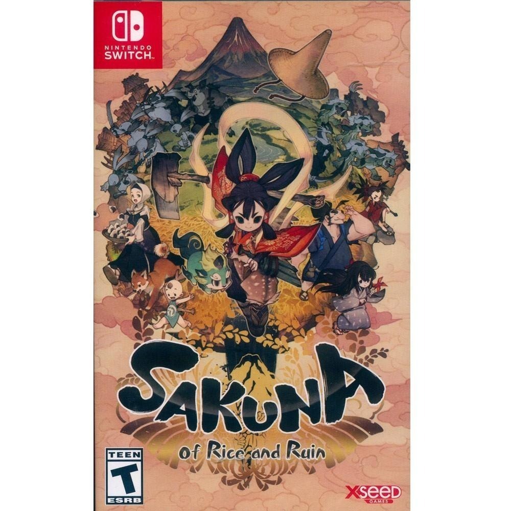 NS Switch 天穗之咲稻姬 天穗種稻姬 中文版 Sakuna of Rice and Ruin【一起玩】-細節圖4