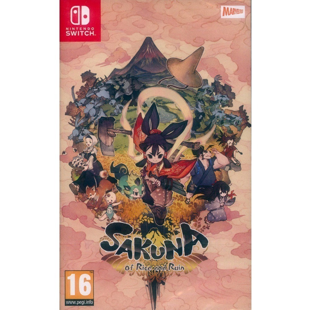 【一起玩】NS Switch 天穗之咲稻姬 天穗種稻姬 中文版 Sakuna of Rice and Ruin-規格圖8