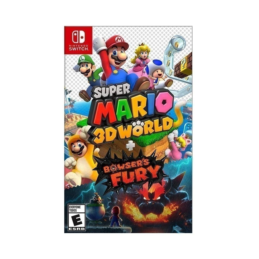 NS Switch 超級瑪利歐 3D 世界 + 狂怒世界 中文版 Super Mario 3D World (一起玩)-細節圖2