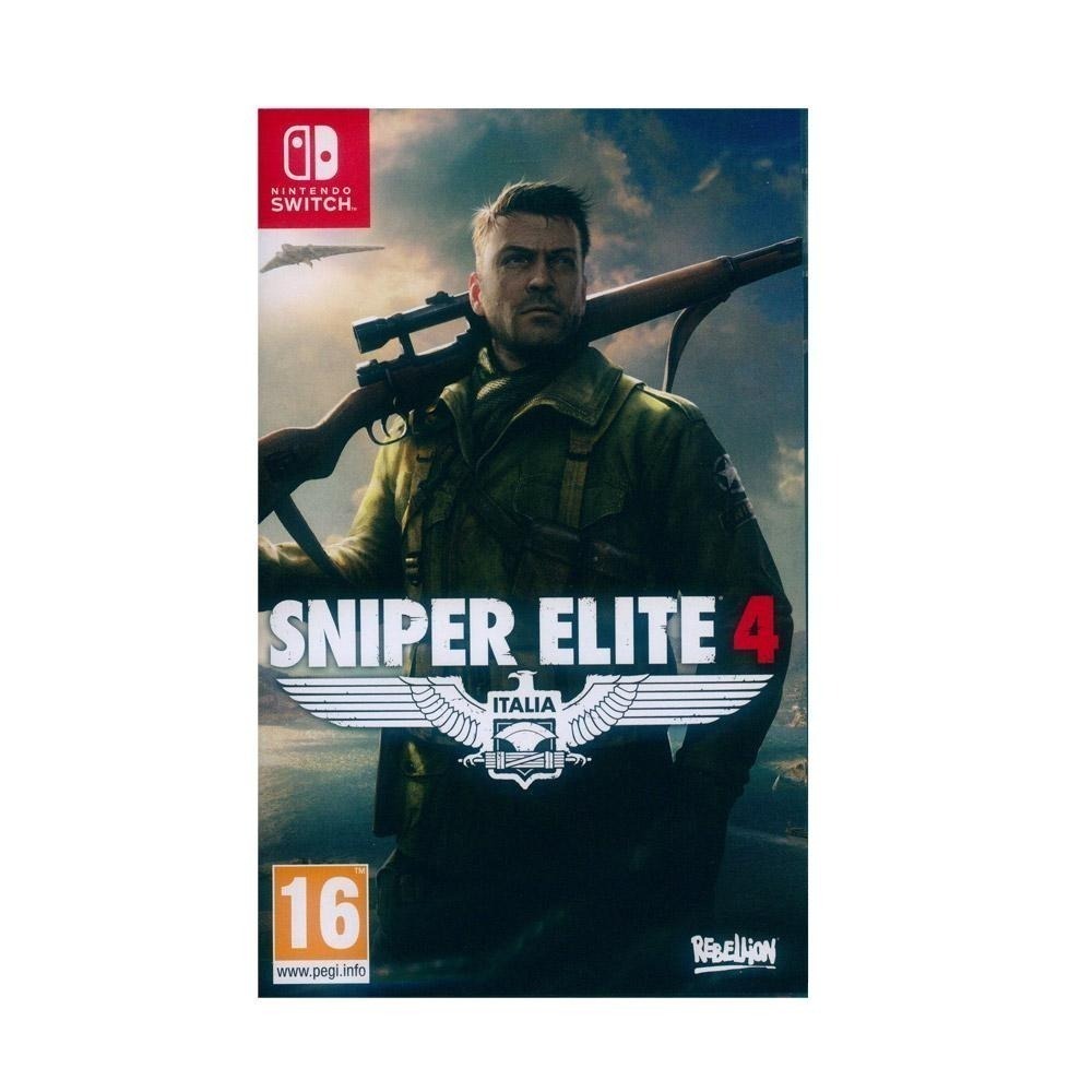 NS SWITCH 狙擊之神 4 中文版 Sniper Elite 4 狙擊菁英4 含DLC多人遊戲地圖包【一起玩】-細節圖2