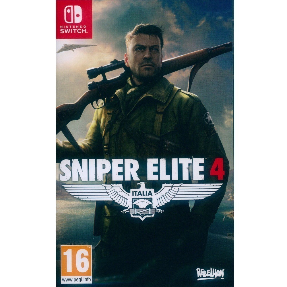 NS SWITCH 狙擊之神 4 中文版 Sniper Elite 4 狙擊菁英4 含DLC多人遊戲地圖包【一起玩】-規格圖2