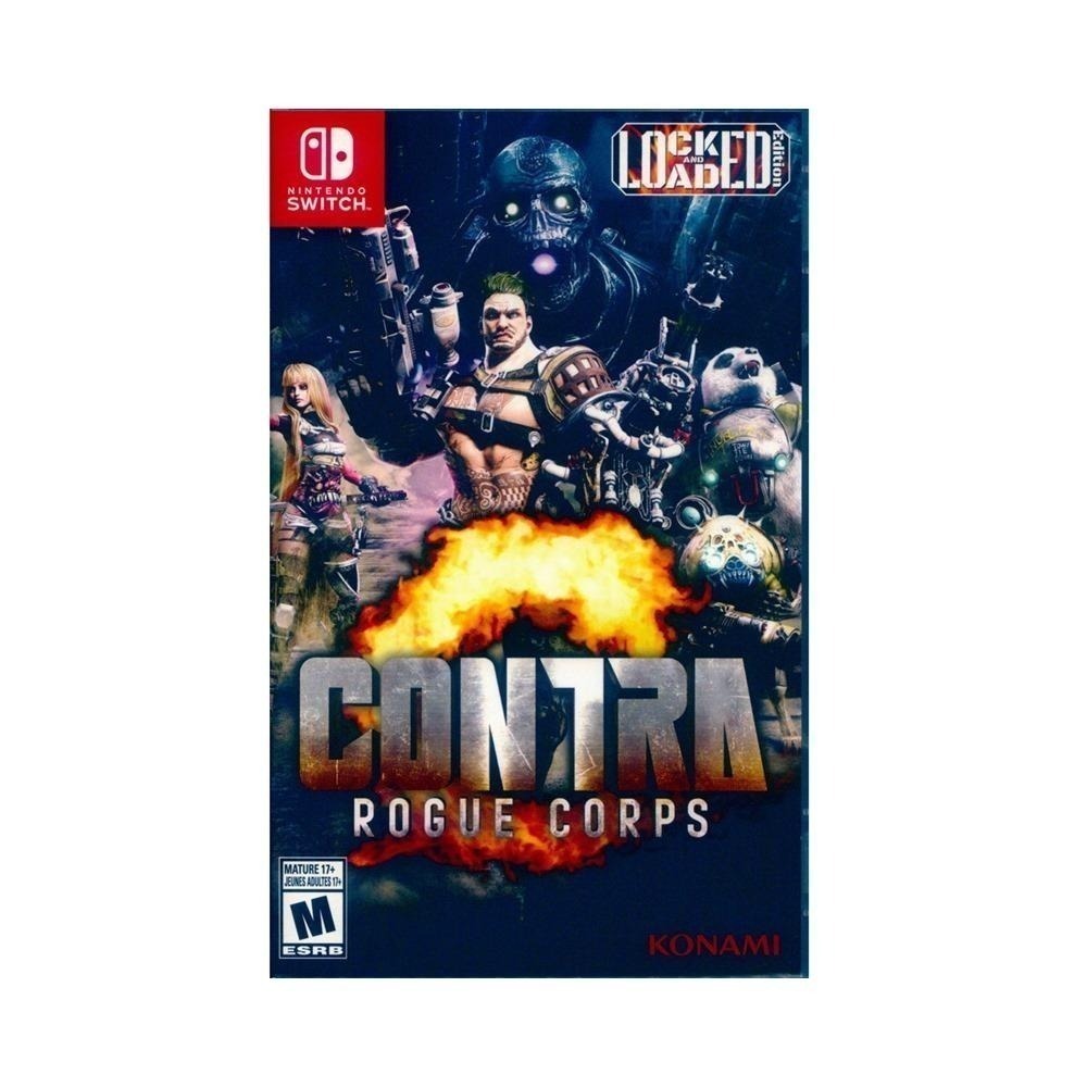 NS SWITCH 魂斗羅 RC 聯盟 鎖定裝填限量版 中英文版 CONTRA ROGUE CORPS【一起玩】-細節圖2