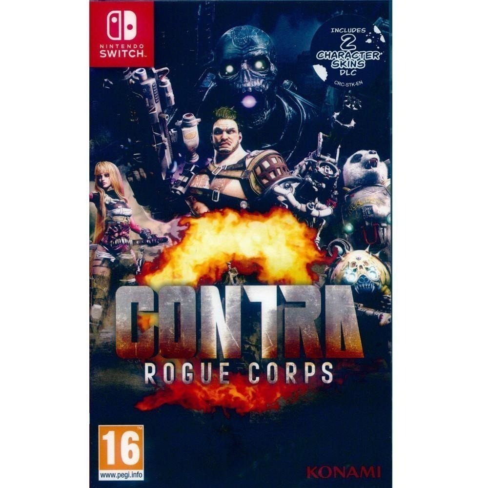 NS SWITCH 魂斗羅 RC 聯盟 鎖定裝填限量版 中英文版 CONTRA ROGUE CORPS【一起玩】-細節圖4