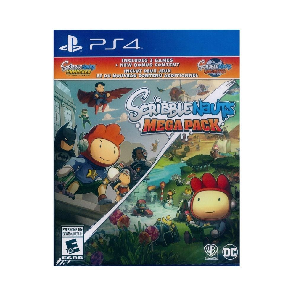 PS4 塗鴉冒險家 超級包 英文美版 Scribblenauts Mega Pack 玩遊戲練英文 【一起玩】-細節圖2
