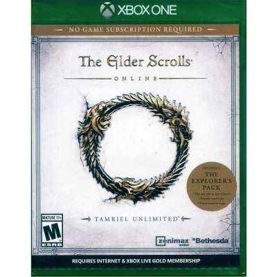 (現貨全新盒損)XBOX ONE 上古卷軸 Online 無限泰姆瑞爾 英文美版 The Elder Scrolls