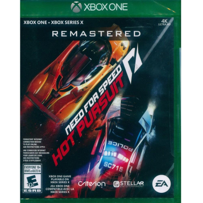 XBOX ONE 極速快感 超熱力追緝 重製版 中英文美版 Need for Speed: Hot【一起玩】