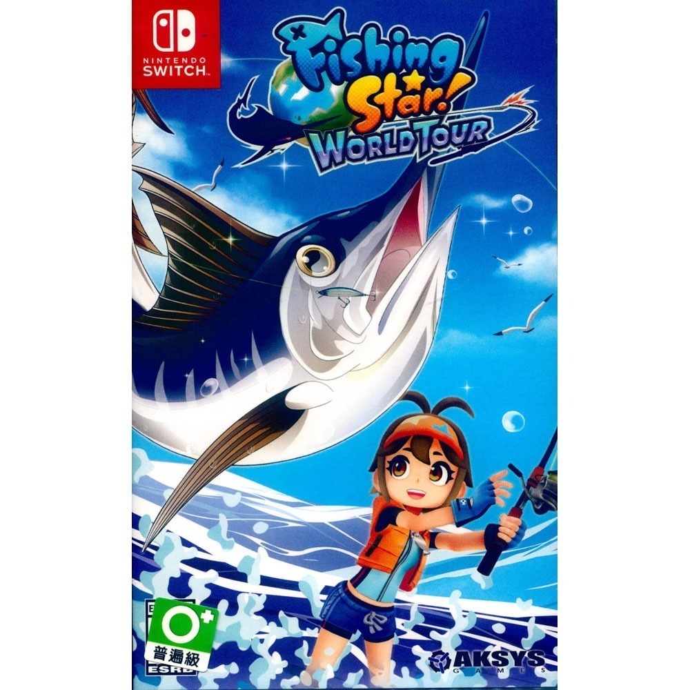 【一起玩】NS SWITCH 釣魚明星 世界巡迴賽 中英日文亞版(美版) Fishing Star World-規格圖8