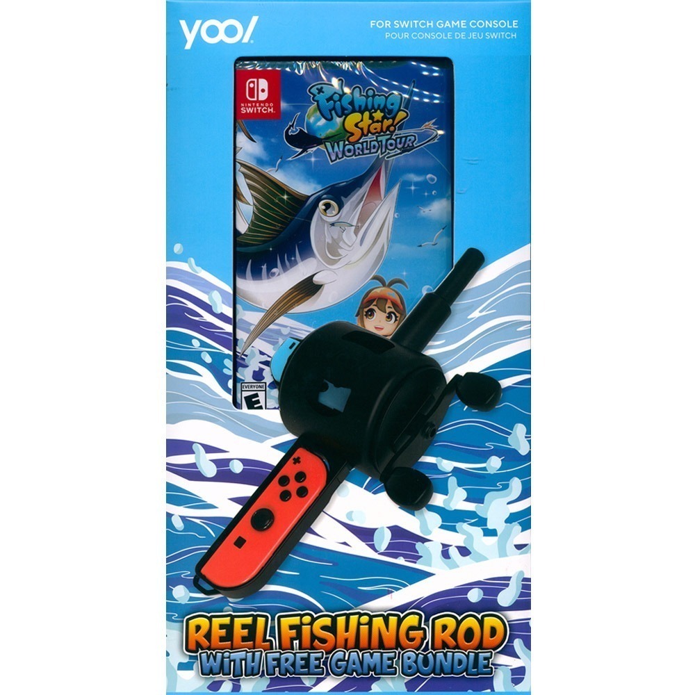 【一起玩】NS SWITCH 釣魚明星 世界巡迴賽 中英日文亞版(美版) Fishing Star World-規格圖8