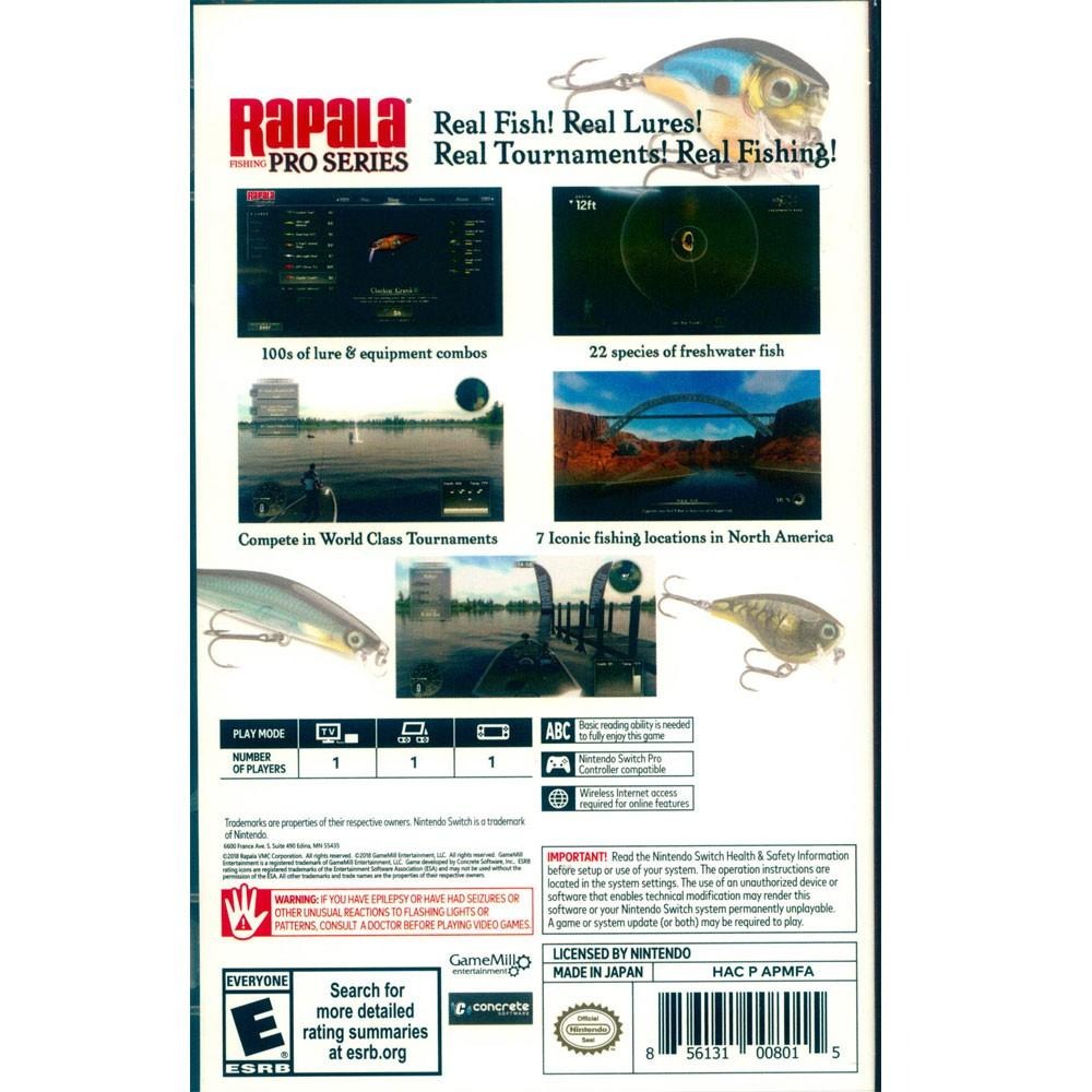 NS SWITCH 拉帕拉釣魚Pro 系列英文美版Rapala Fishing Pro【一起玩】(現貨全新) - 一起玩電玩數位館- iOPEN  Mall
