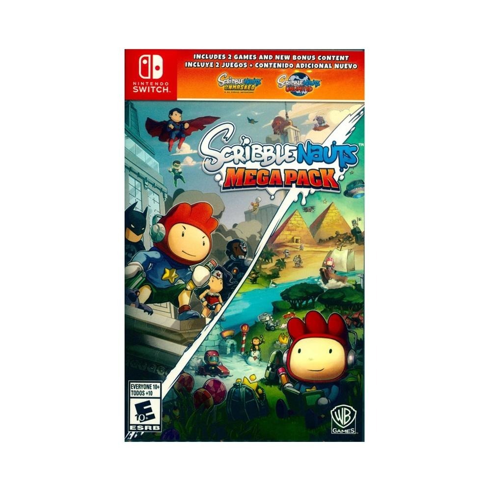 NS Switch 塗鴉冒險家 超級包 英文美版 Scribblenauts Mega Pack【一起玩】(現貨全新)-細節圖2