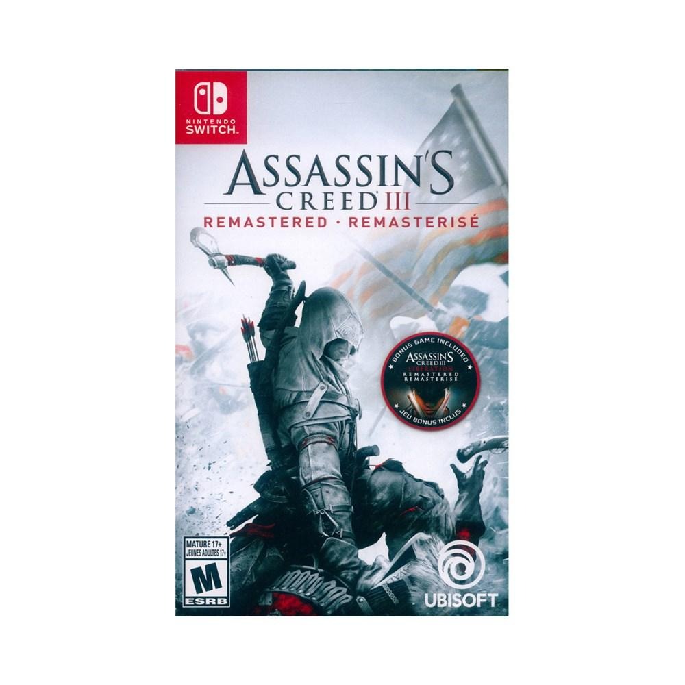 【一起玩】NS Switch 刺客教條 3 重製版 中文版 Assassin＇s Creed III(現貨全新)-細節圖2