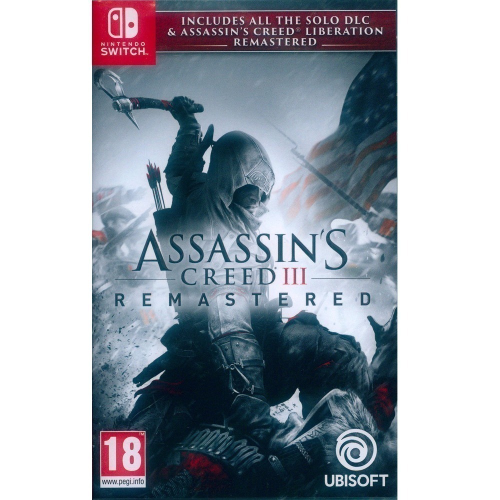 【一起玩】NS Switch 刺客教條 3 重製版 中文版 Assassin＇s Creed III(現貨全新)-規格圖2