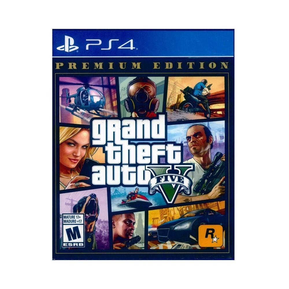 PS4 GTA5 俠盜獵車手5 豪華版 中文版 grand theft auto V【一起玩】(現貨全新)-細節圖2