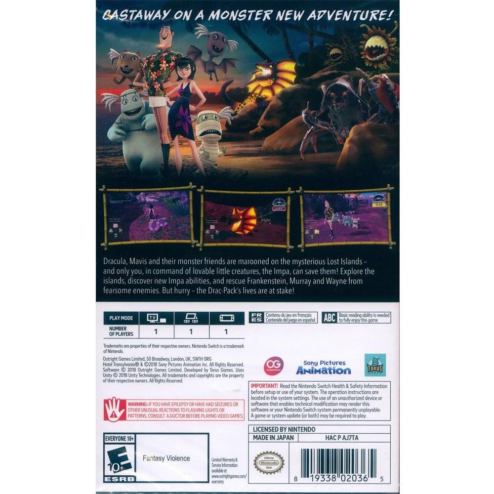 【一起玩】NS Switch 尖叫旅社 3 怪獸假期 英文美版 Hotel Transylvania 3(現貨全新)-細節圖3