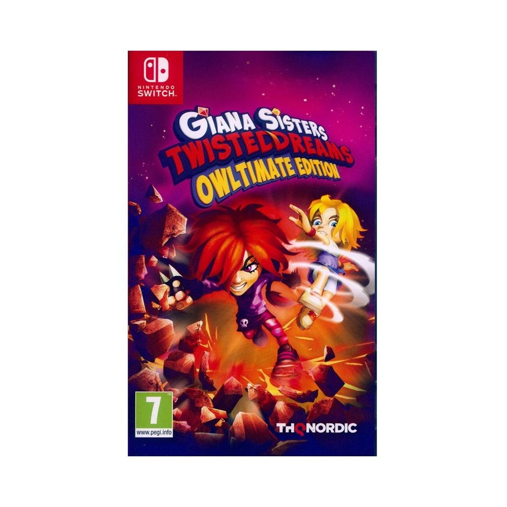 NS SWITCH 潔安娜姐妹 扭曲夢境 最終版 中英日文歐版 Giana Sisters(現貨全新)-細節圖2