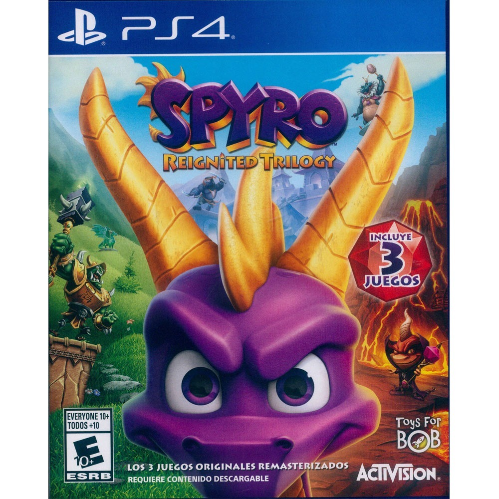 PS4 寶貝龍 重燃三部曲 英文美版 Spyro Reignited Trilogy【一起玩】(現貨全新)-規格圖5